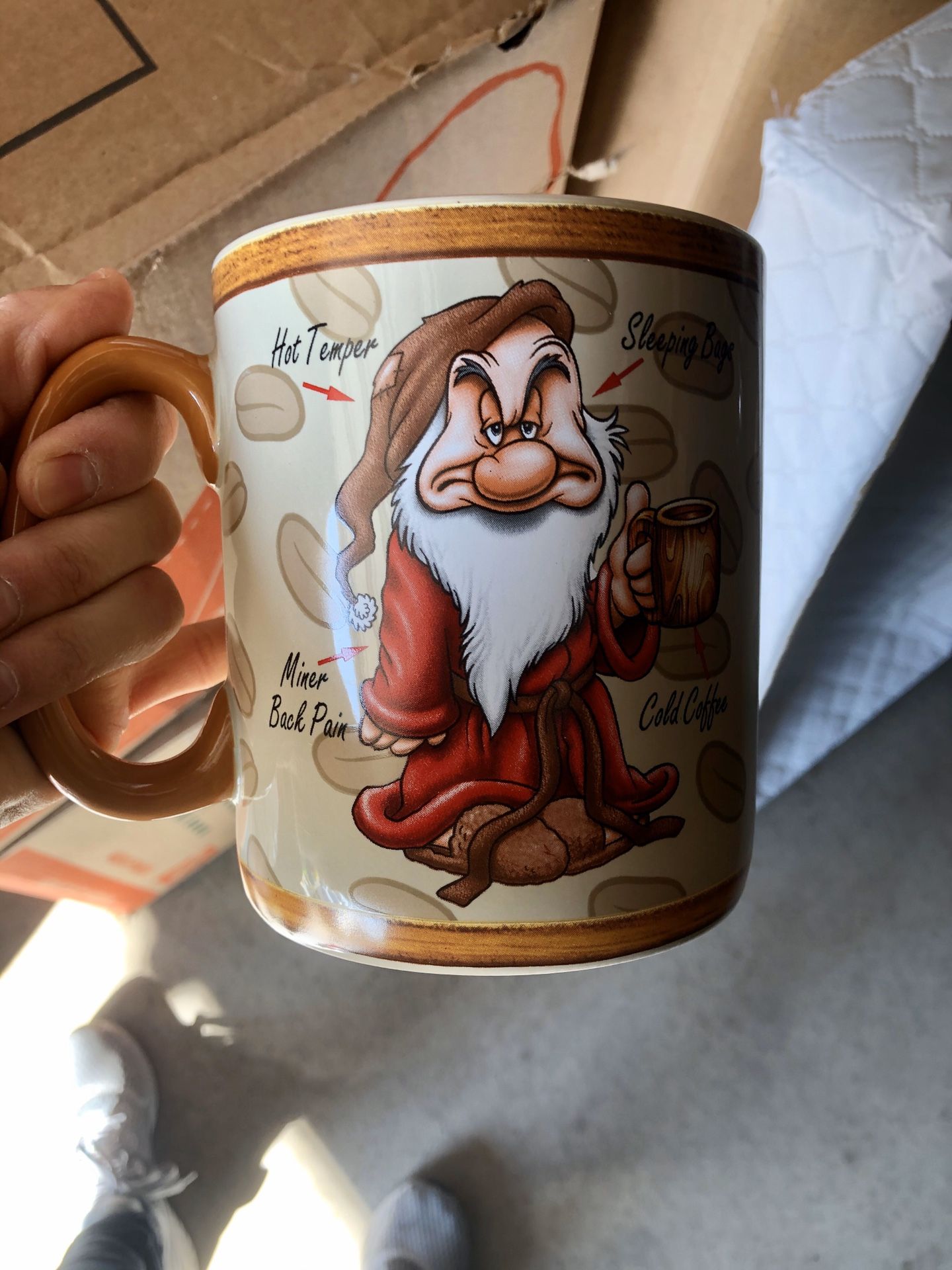 Disney Grumpy Oversized Coffee Mug
