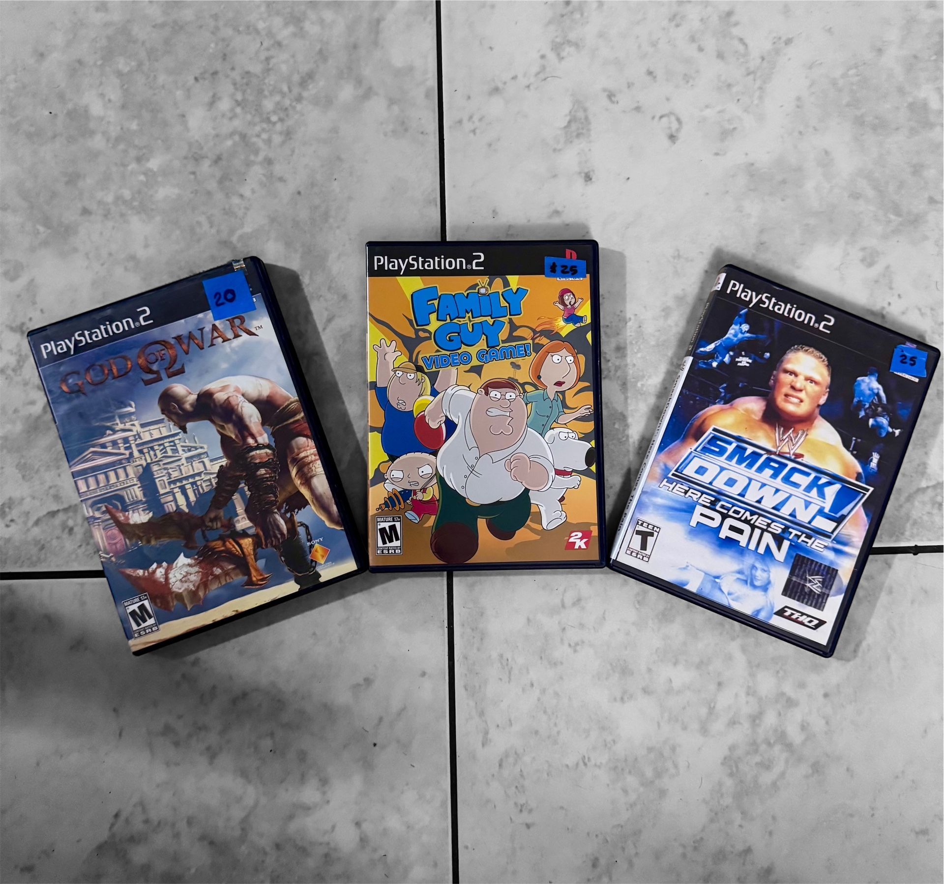 PS2 Games  - $20-$25