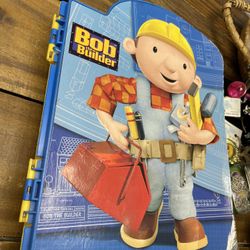 Bob The Builder Storage Case With 12 Vehicles Trucks Most Are Diecast