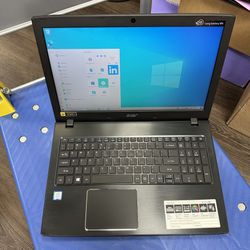 Acer Aspire E5-575 I3-7100U 2.4GHz , 8gb Ram . 256gb SSD 