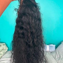 13x6 Used Curly Head 24in