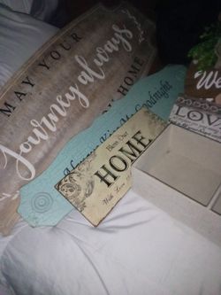 Different Home Decor Wall Signs