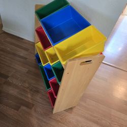 Organizer Bins For Toys Or School Supplies 