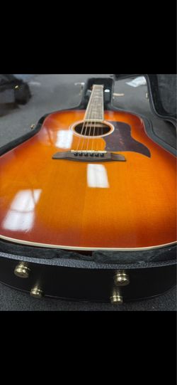 Acoustic Guitar With Case