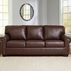Ashley Furniture Leather Sofa 