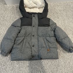 Toddler Boys Waterproof Winter Jacket