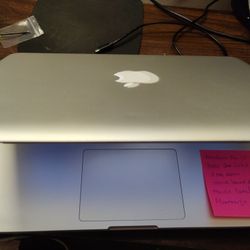 MacBook Pro Mid 2012 13" Intel Core i5 @ 2.5GHz, 8 GB Ram, 500GB HDD, macos Catalina, $90 worth Microsoft Office Package. Comes with Charger.