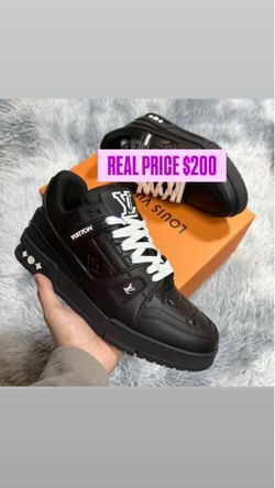 ALL SIZES 6.5-12/ Brand New Louis Vuitton Trainer Black