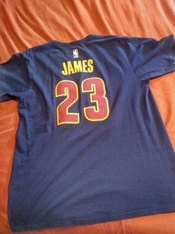 30$ Lebron Jersey large. Real sewing on numbers