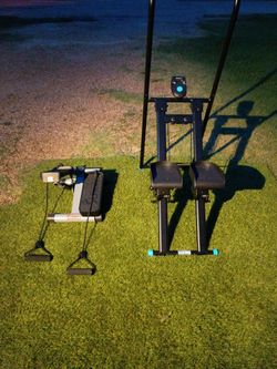 Two pieces of great office exercise equipment