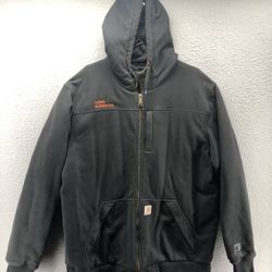 Carhartt Quilt Lined Full Zip Hoodie Rain Defender XL Tall