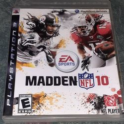 PS3 game Madden 10