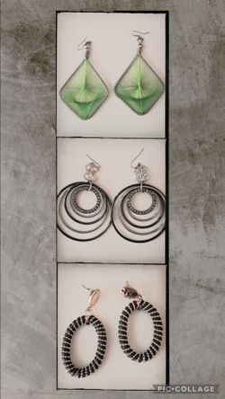 Multi-Hoop Drop Earrings