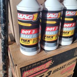 Mag 1 Brake Fluid D O T 3 $6 A Bottle