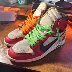 Off White Tm For Nike Air Jorden 1’s 