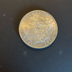 1880 Morgan Silver Dollar