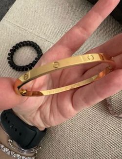 Cartier Small love yellow, size 17