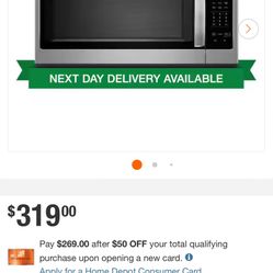 Whirlpool Over The Range Microwave 