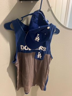 Dodger tank top with hat