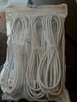 Three 20W 6 foot USB C Fast Charger Cord Charging Cable For Apple iPhone 11 12 13 14 Pro Lot