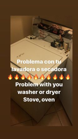 Washer and dryer ge LG Samsung