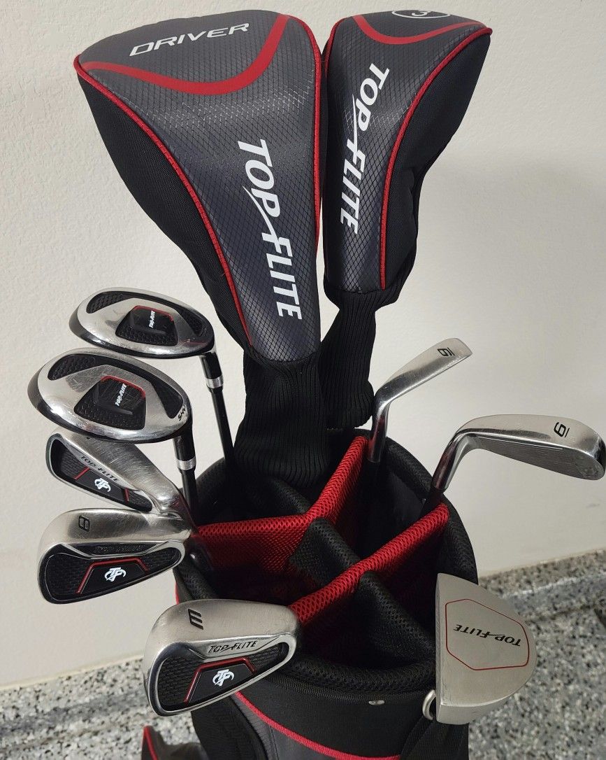 Top Flite Senior 2020 XL 13-Piece Complete Golf Set – (Graphite)