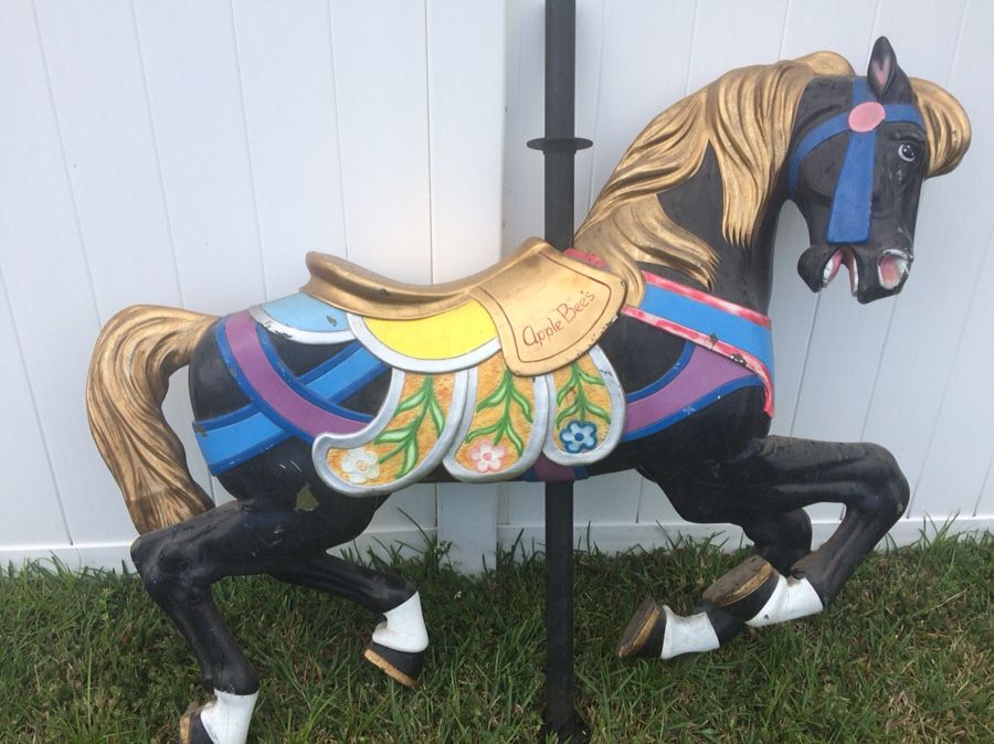 Bruce A White Applebee’s carousel horses