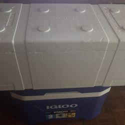 LARGE STYROFOAM COOLER. SMALLER ONE SELLING FOR $69 ON AMAZON 😱