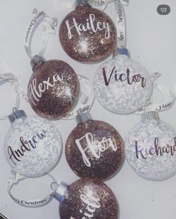 Customizable Ornaments
