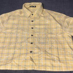 Spider Web Cropped Shirt