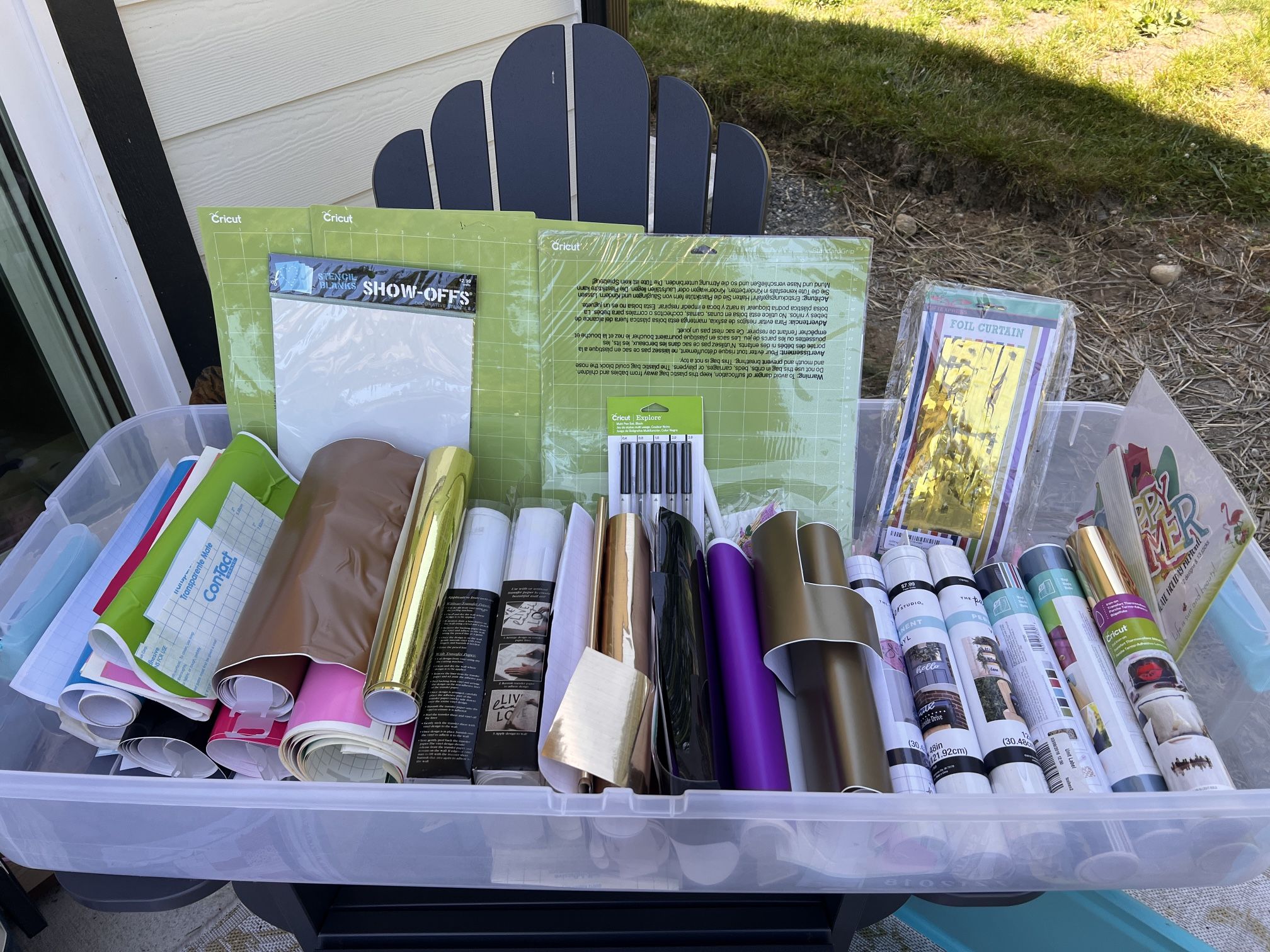 Cricut Explore One + Tons Of Vinyl/Accessories