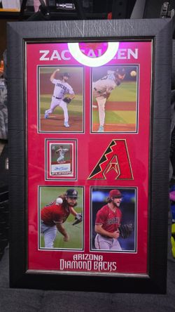 Arizona Diamondbacks Framed Memorabilia Collage