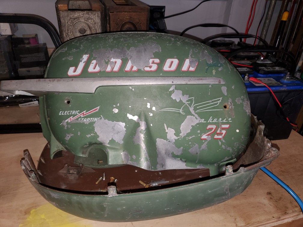 Johnson 25hp Outboard Boat Motor
