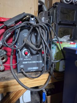 Flux core welder Chicago Electronic.