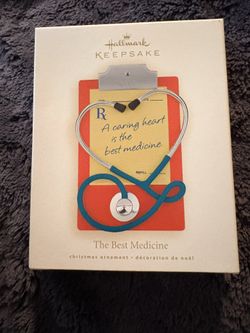 Hallmark Keepsake “The Best Medicine” Christmas Ornament – Holiday Collectible