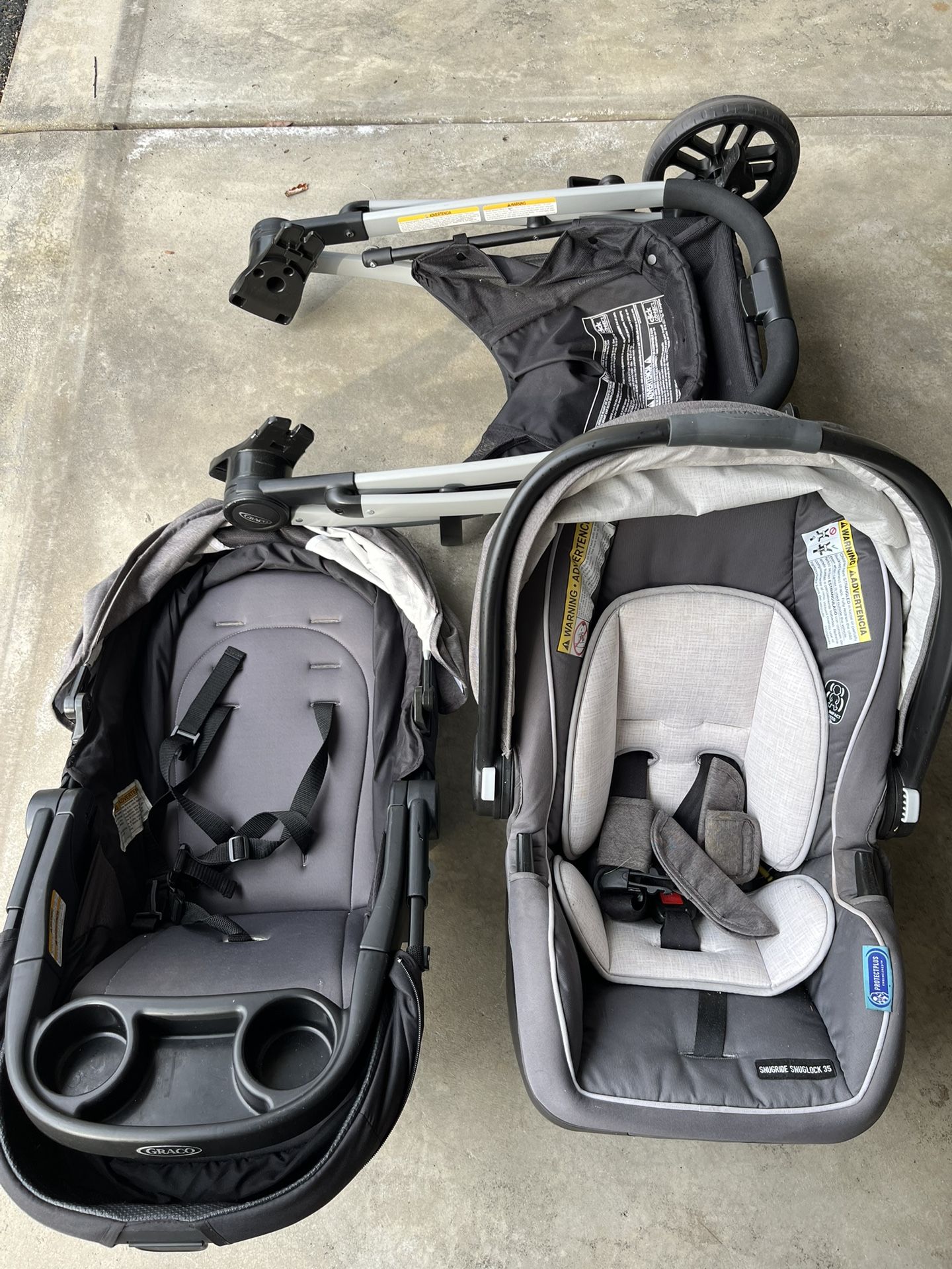 3 In 1 Infant Car Seat And Stroller