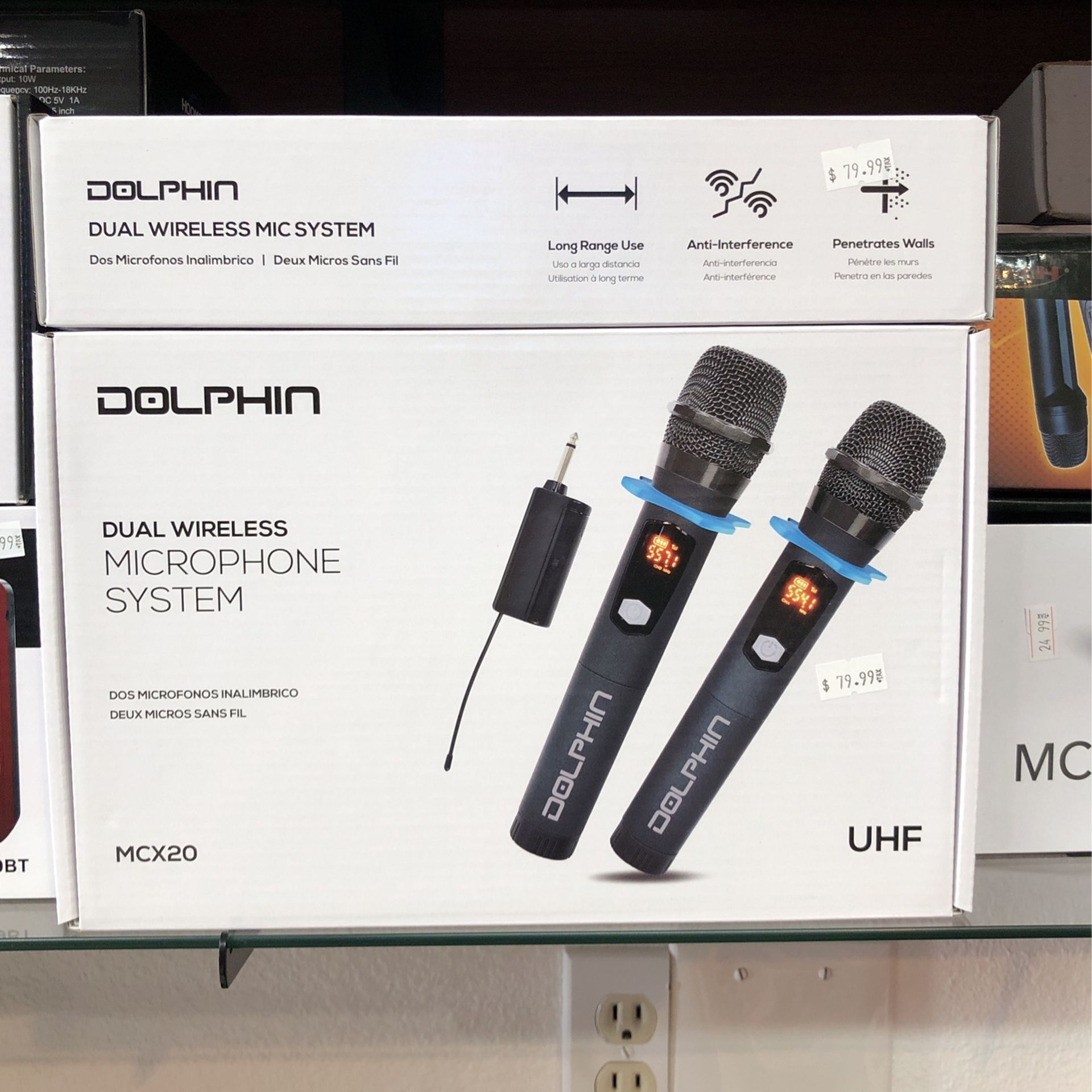 DOUBLE WIRELESS MICROPHONES!!