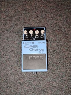 Boss CH-1 Super Chorus guitar pedal