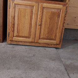 Solid Wood Storage/TV Cabinet