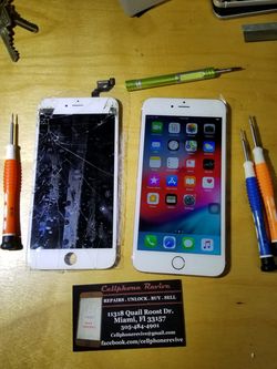 Apple Iphone Screen New and Used 8 plus 8 7 6 6s 5 5s CrAcked Digitizer Broken LCD