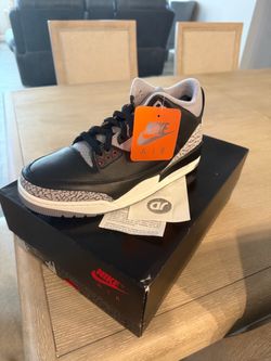 Jordan 3 retro og black cement