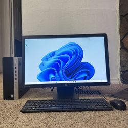 HP ProDesk Desktop Computer System SSD HD