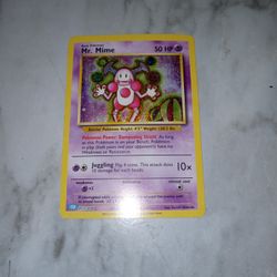 Mr. Mine Pokémon Card