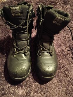Used  timberland size 4