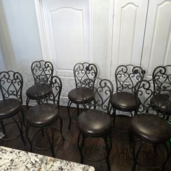 Magnolia MA225 Swivel Counter Stool - Autumn Rust 