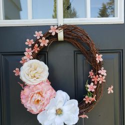 3 Front Door Wreaths 