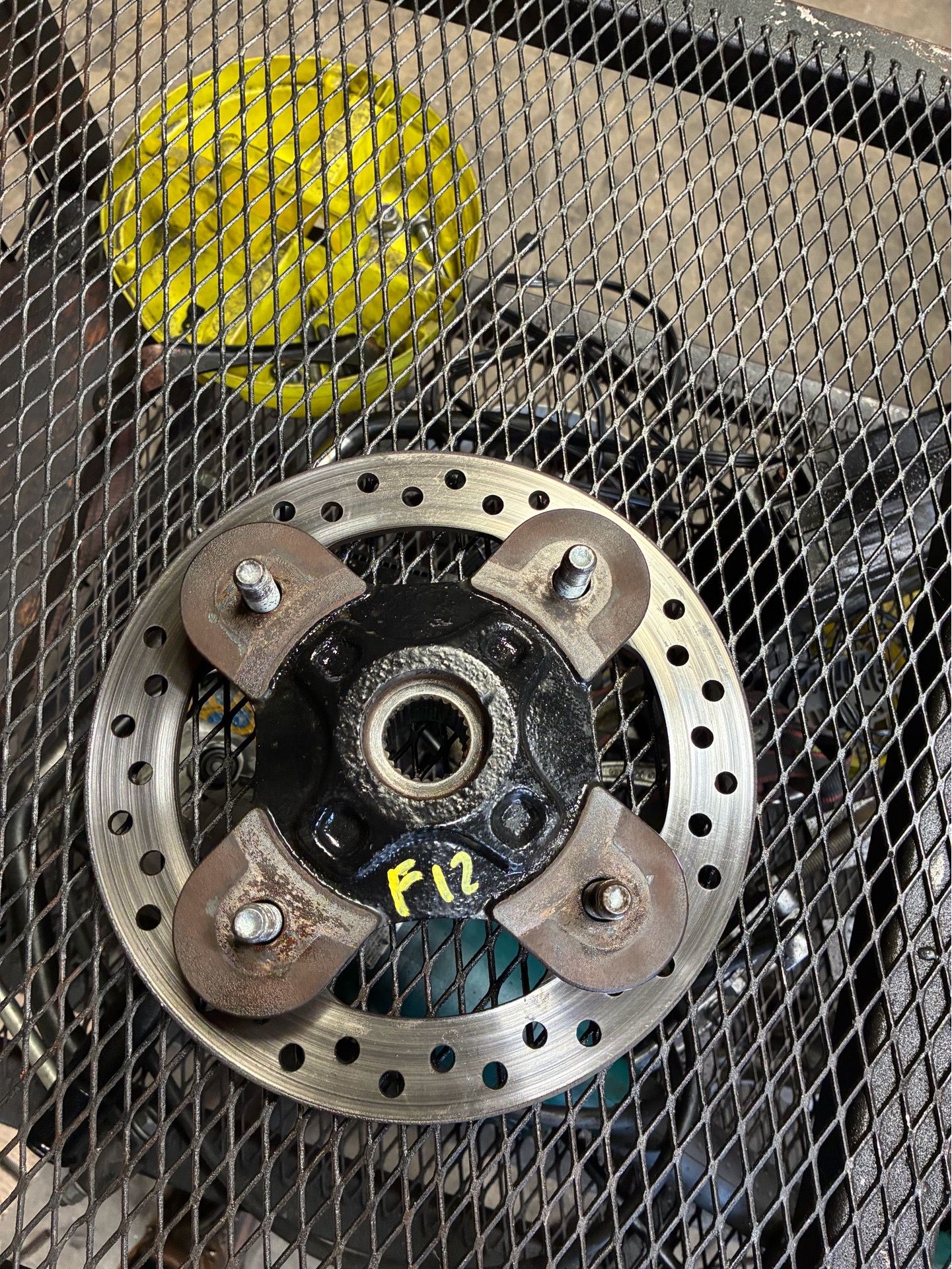 2015 RZR XP1000 front hub and rotor