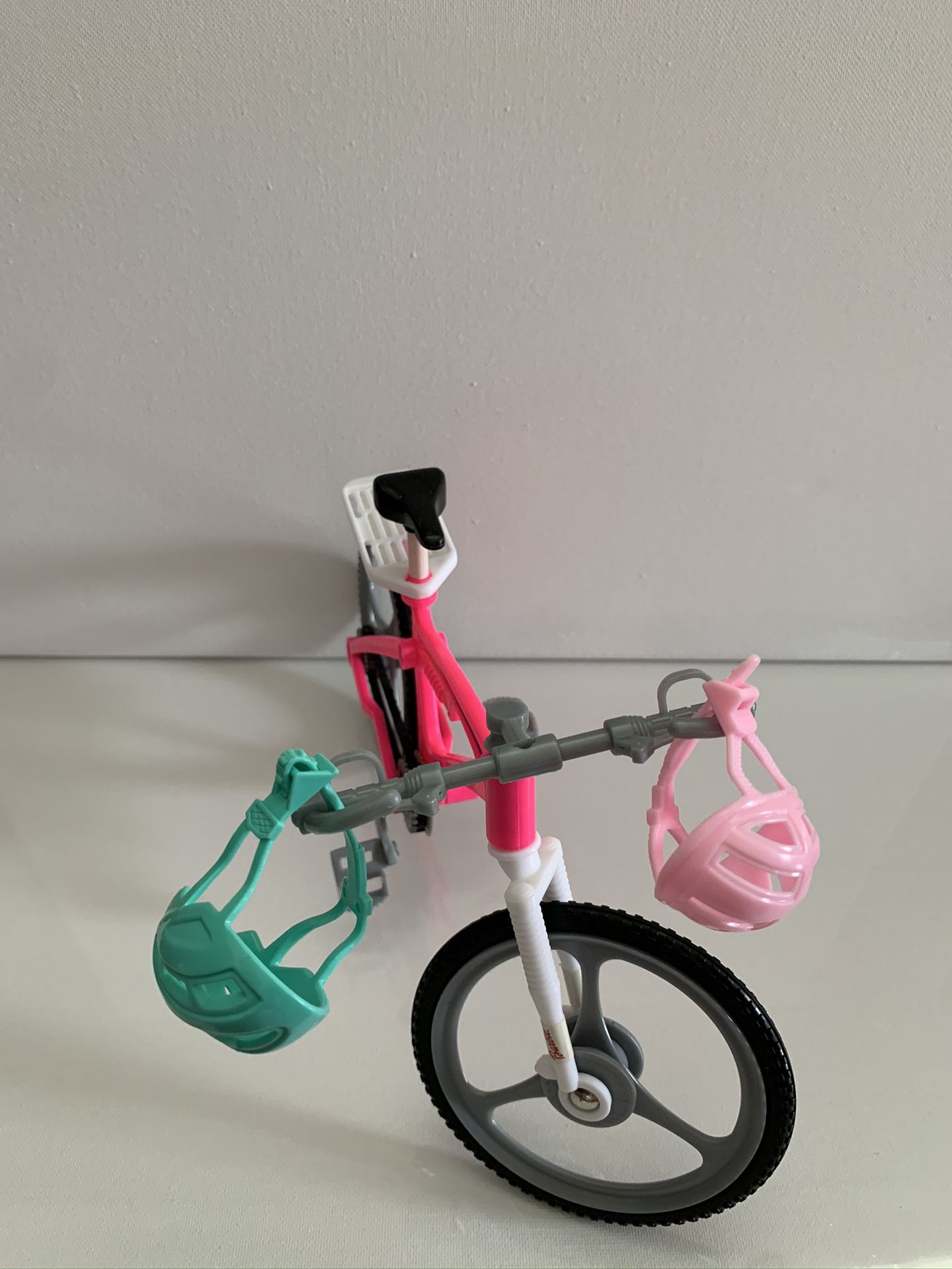 Barbie Bicycle & Motorcycle with 2 Helmets