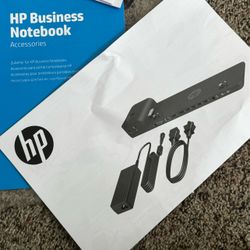 2013 HP UltraSlim Docking Station And Power Adapter 