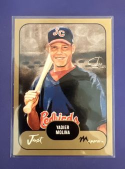 Yadier Molina 2002 Just Prospects Rookie Baseball #22. RC MINT!!